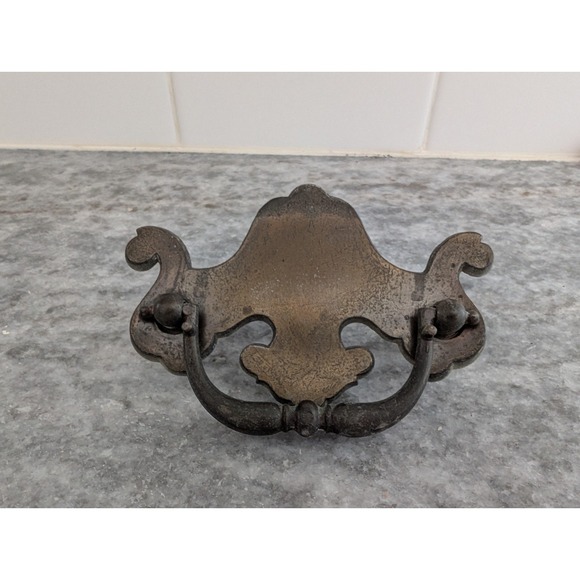 Brass Handle Bail Drawer Pull - Ethan Allen‎ - VTG - Picture 1 of 10